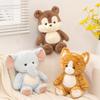Plush Elephant Squirrel Cat Toy With Pp Cotton Filling For Kids Birthday Gift And Home Decor