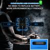 EMS Stimulating Slimming Belt USB Rechargeable Weight Loss Fitness Vibration Belt Ab Workout Equipment Machine for Men and Women