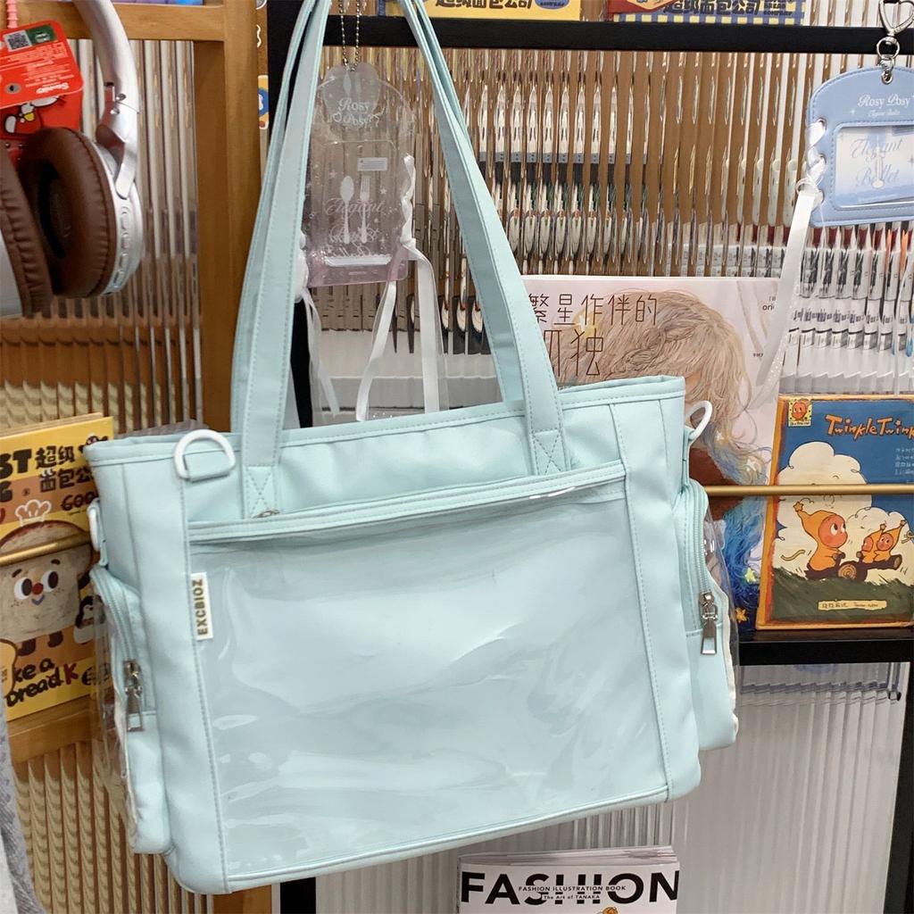 Ita Bag Clear Window Tote Bag Anime Display Shoulder Handbag