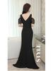 Sleek Nightclub Bodycon Evening Gown