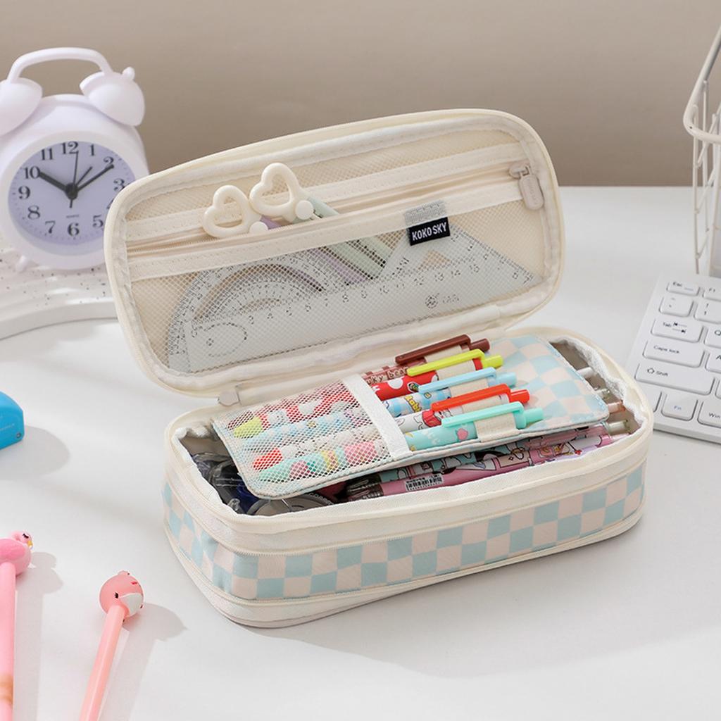 Large Capacity Pencil Case Multifunctional Stain Resistant Pouch