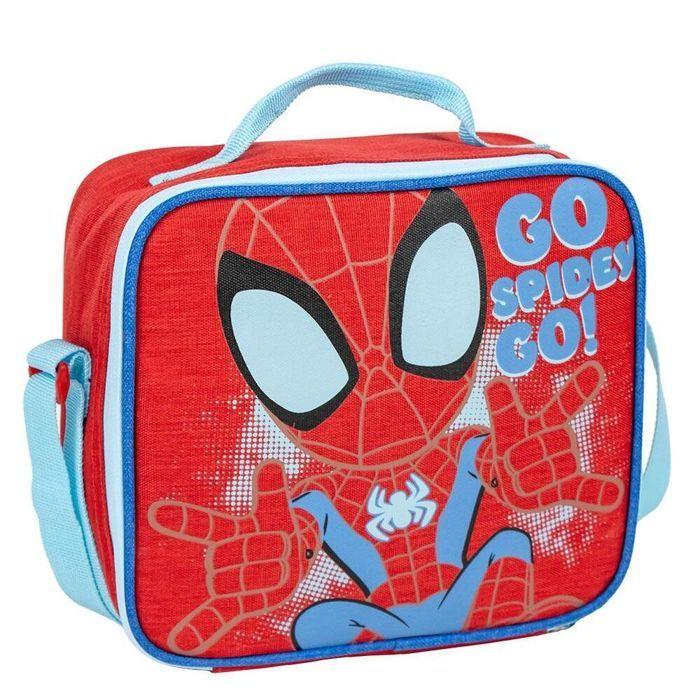 Sac Isotherme - Educa Borras - Marvel Spidey - Design Coloré - Intérieur En PVC - Capacité Généreuse