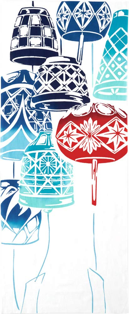 

Кенэма Тэнугуи Рука Лето Кирико Колокольчики Ветер Миямото-Полотенце (Японское полотенце) - Традиция