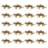 20 Pieces Animal Charm for Bracelets and Keychains Leopard Pendants Accessories Tarnish Resistant Necklace Pendant