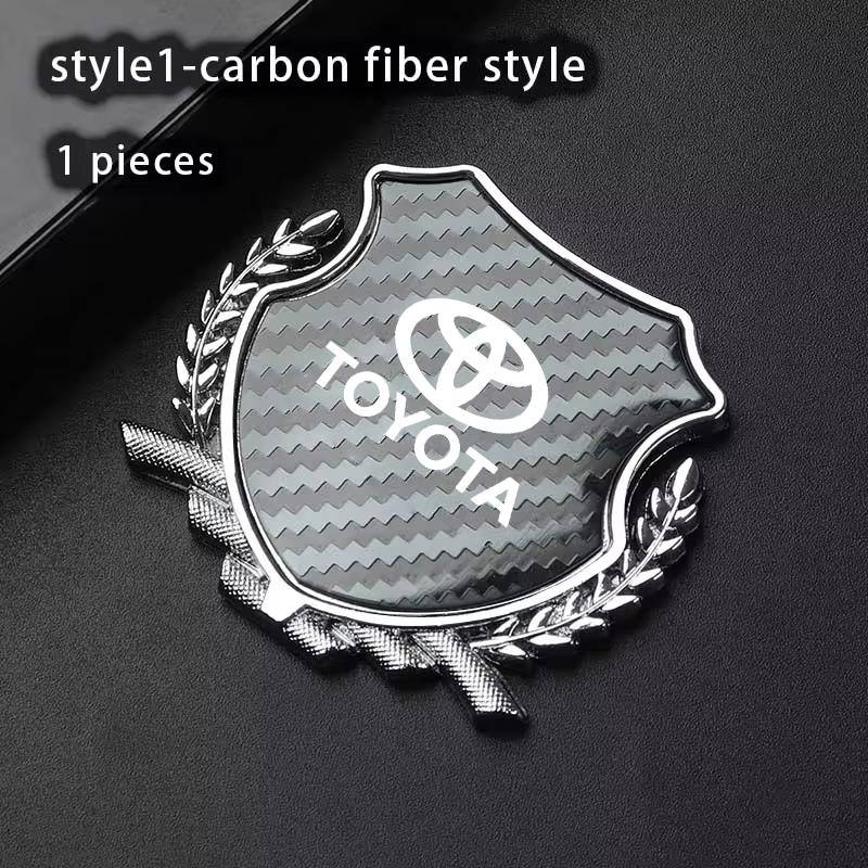 Metal Car Trunk Window Side Emblem Badge Decal Sticker For Toyota GRsport Yaris Accessories Logo