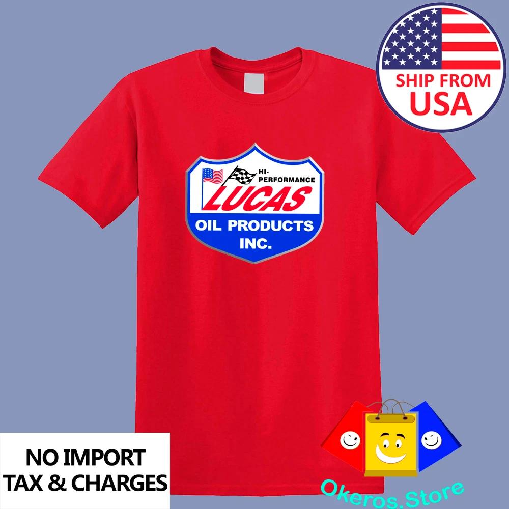 Lucas Oil Racing Men s Red Size S to 5XL 4XL