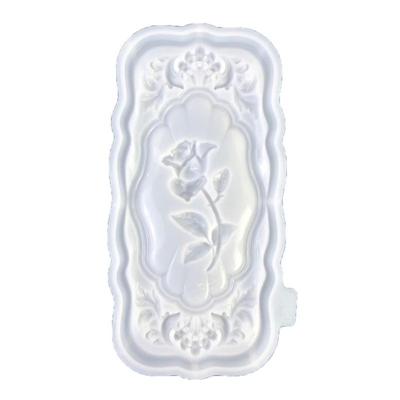 Silicone Mold Resin Craft Molds DIY Hand-Making Moulds Ornament Mould for Creating Beautiful Rose Flower Resin Crafts