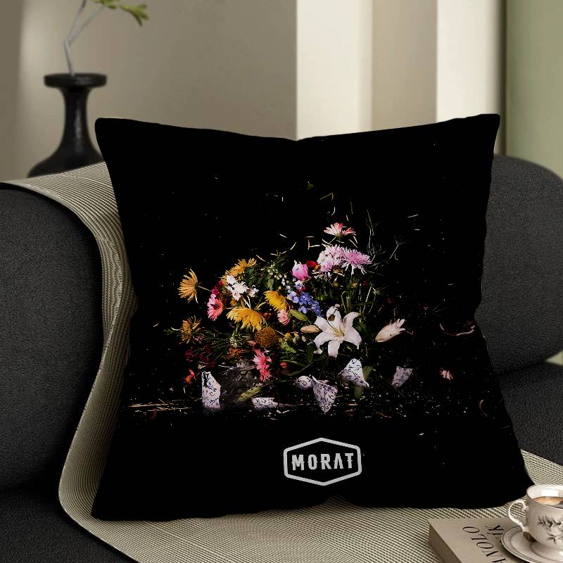 M-Morat Band Cushion Cover Pillowcase Upholstery Sofa Throw Pillow Home Decor Pillowcas