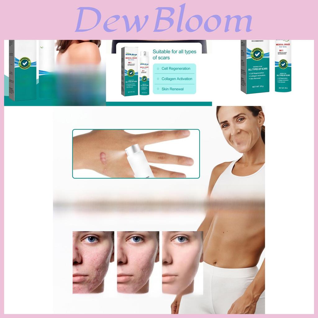 South Moon Scar Care Spray Smooth Skin Healing Reduce Burn Scars Pregnancy Marks
