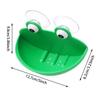 Hanging Shelf Wall Mounted Drain Tray Holder Leaking Water Drain Rack Storage Box Cartoon Sucker Soap Dish Frog Soap Holder