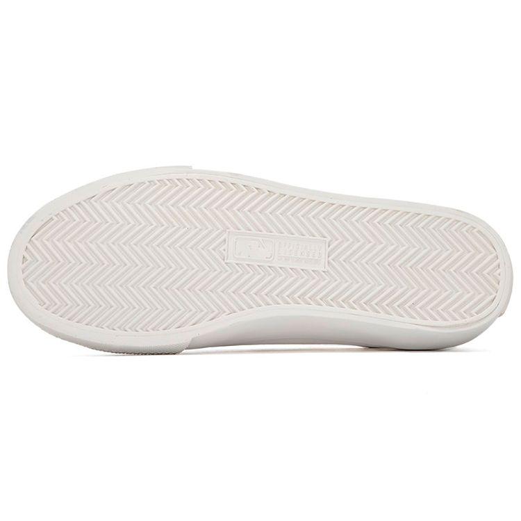 MLB Playball Mono Mesh Fabric Printed Trendy Casual Lightweight Breathable Low-Top Sneakers Unisex Sneakers Ivory 3ACVVMS2N-50WHS