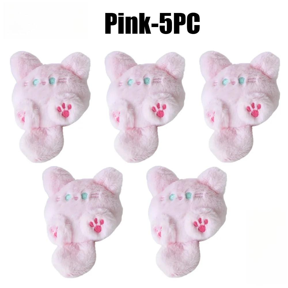 1-20PCS Fashion Long Tail Cat Tail Keychain Filling Cat Bag Decoration Keychain Cat Cute Christmas Birthday Gifts Keyring