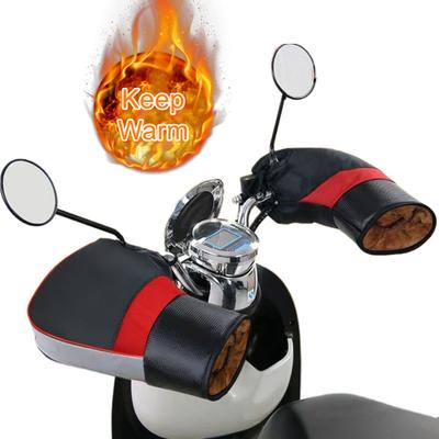 Guanti Universali da Manubrio per Moto Antivento Manopole da Manubrio per Motoslitta Inverno