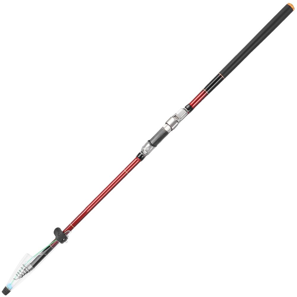 27088‑270 Portable Sea Rock Fishing Pole Carbon Rod Fishing Accessory 5Sections 2.7M