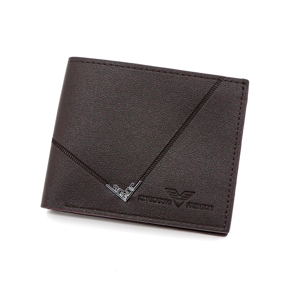 Men's Fashion Business Wallet with Multi-Card Slots and Embossed Eagle Design