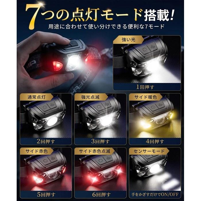 [Petzl] Headlamp Rechargeable LED High Brightness Sensor 75g Lightweight 7 Modes IPX6 Waterproof Battery Indicator Fishing Hiking Camping