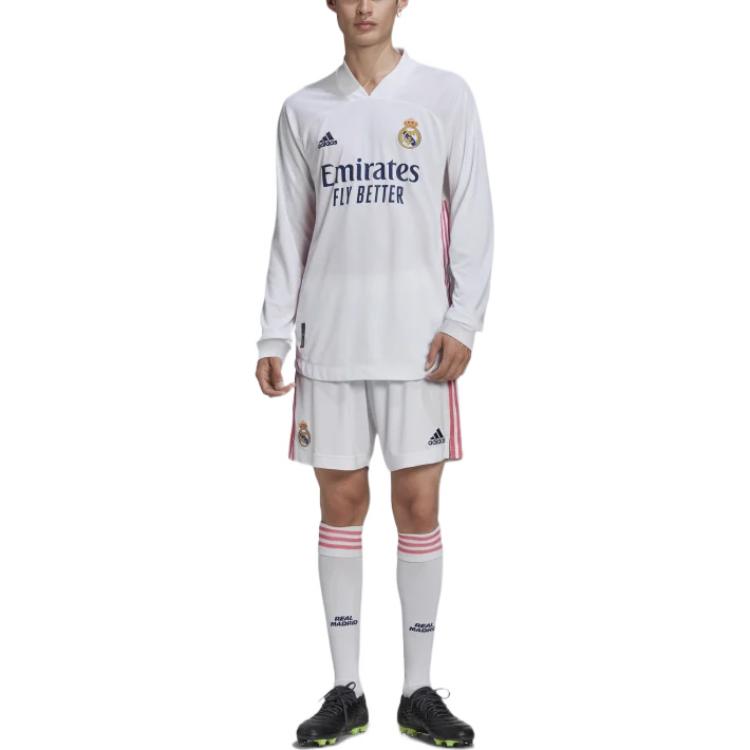Adidas Soccer Jerseys Men's White Moderate Straight Fit FQ7488