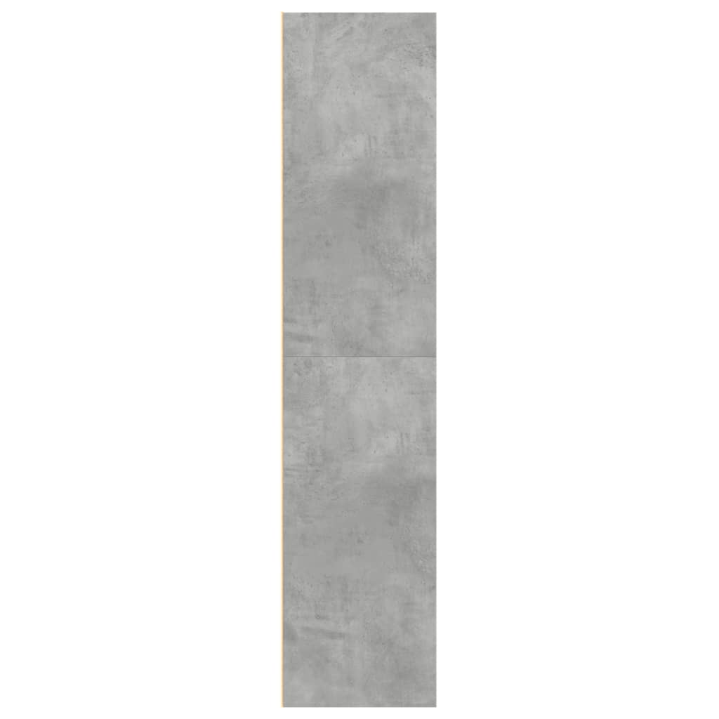 Highboard Concrete Grey 70 x 41 x 185 cm Particleboard