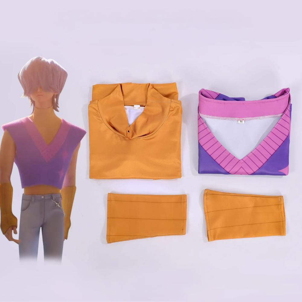 Anime KPop Chasseurs de Démons Saja Boys Costumes de Scène HUNTR/X Cosplay Abby Baby Jinu Mystère Romance Halloween Combinaison Complète