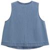 GAP Light Wash Loose Denim Sleeveless Shirt Sweet Tank Women tops 892760