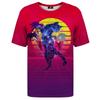 Summer Round Neck 3D Animal Cat Graphic Print Top Fashionable Casual Short Sleeved Men's T-shirts