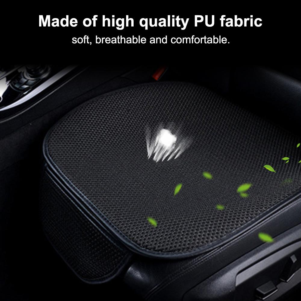 Luxury Car Seat Cover Car Ice Silk Anti-slip Seat Cushion Cool Seats Cushions Automobile Seat Cover Cushion Pad