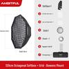 Ambitful Softbox with Bowens Mount and Honeycomb Grid for Studio Flash
