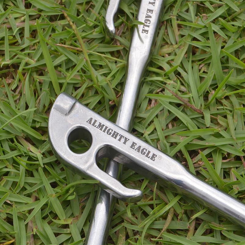 High-Strength Stainless Steel Tent Pegs