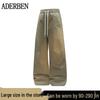ADERBEN Løstsiddende Wide-Leg Afslappede Sweatpants til Mænd
