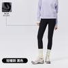 High-Waisted Seamless Fleece-Lined Cotton Leggings Girls Over 4 Years Warm Thick Stretchy Slim Fit Pants