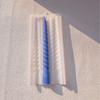 Upgrade Without Leaking Cross-border Popular Spiral Twisted Long Candle Silicone Mold DIY Wedding Church Decoration Candle
