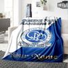 Name Custom Queens Park Rangers Print Flannel Blanket High Quality Warm Comfortable Cover for All Seasons Perfect for Gifts Home Decor