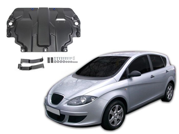J&J Automotive | Protection Sous Moteur Acier Pour Seat Toledo III 2004-2009