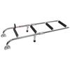 Boat Foldable 4 Steps Ladder Removable Adjustable Anti Slip 316 Stainless Steel Stern Mount for Pontoon Yachts