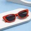 New Vintage Cat Eye Sunglasses Woman Retro Shades Black Sun Glasses Female Fashion Small Frame Mirror Square