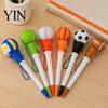 Tactile Sensory Writing Pens Sport Funny Pen, Volleyball/Tennis/Rugby/Basketball/Football/Baseball Design, Creative Decompression Ergonomic