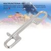 Swivel Eye Swivel Hook 316 Stainless Steel Spring Snap Hook D Ring Snap  Marine Diving