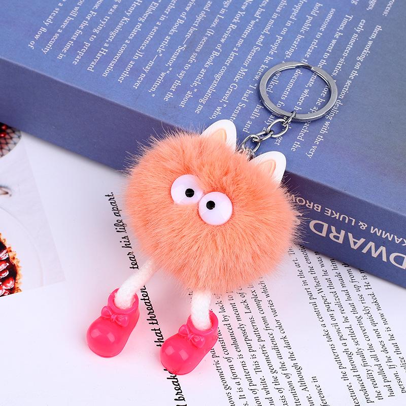 New Cute Plush Keychain Long-legged Elf Pendant Car Pendant Bag Pendant Gift