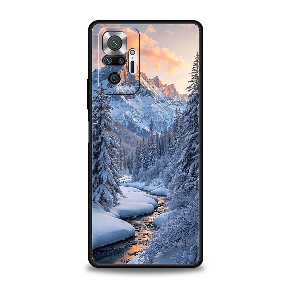Antarctica Snow Scenery Phone Case For Xiaomi Redmi Note 15 14 13 12 5G 11 10 Pro Plus 4G 9S 14C 13C 12C 10C Soft TPU Cover