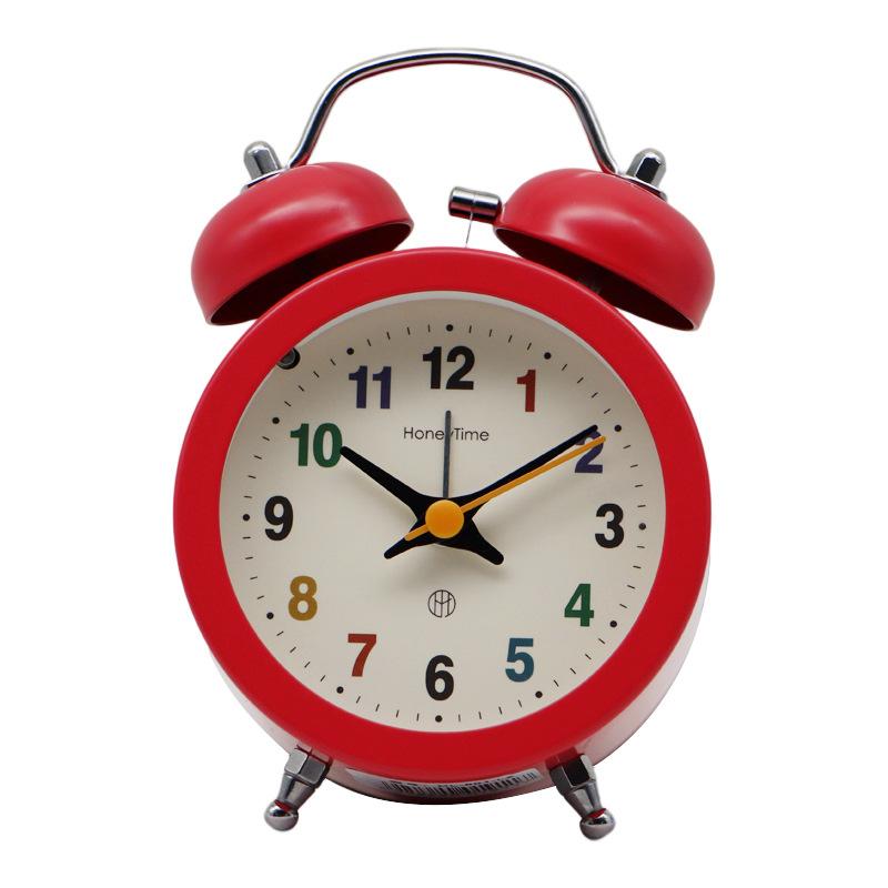 

Wake Up Small Alarm Clock To Wake Up Students with A Loud Volume Meter Alarm Clock for Children, Junior High School Students and High School Students