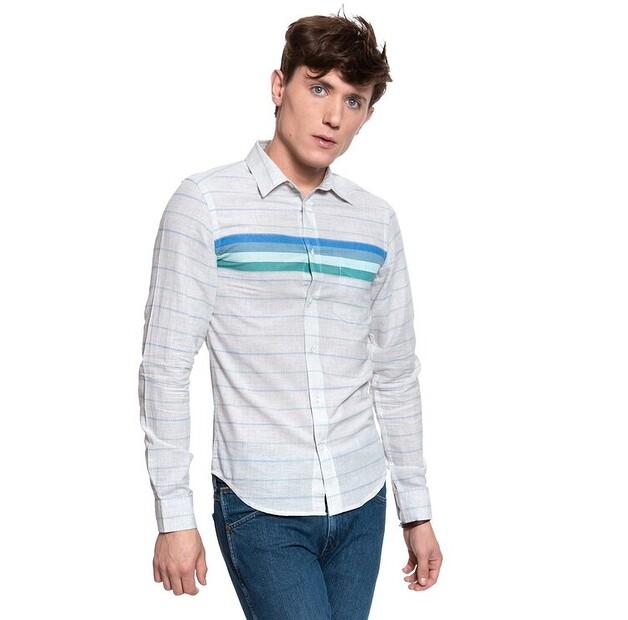 Рубашка Wrangler LS 1 PKT SHIRT EU S