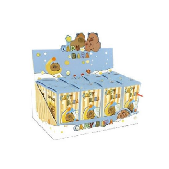 Capybara Plush Doll: Internet Celeb Emotionally Stable Desktop Ornament & Children's Gift Blind Box.