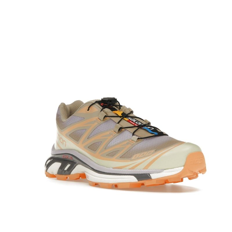 Salomon XT-6 Skyline Peach Quartz Orchid Petal Men Sneakers Cream White-Pepper L47440500