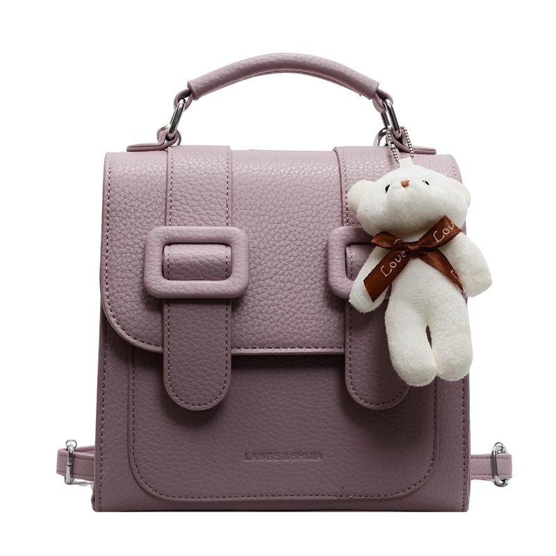 Lychee Pattern Small Backpack Women's New Fashion Multi-functional Backpack