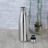 Stainless Steel Double Walled Vacuum Flask/Water Bottle, 24 Hours Hot and Cold, 500 Ml, Silver - 1Pc