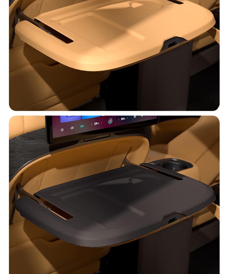 BYD D9 Middle Row Silicone Anti-Slip Folding Table Mat