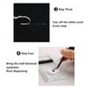 150Strips/3 Sheets Fan Tapes Volume Lashes Storage Sticky Strip Makeup Double Faced Adhesive Tape Lash Extension Supplies