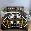 Faith-Inspired Rose Cross Set Exquisite Three-Piece Bedding Set Gift For Kids And Adults