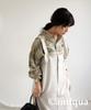 Antiqua Nuance Striped One Khaki Beige Shirt, Women's, MY-00020, Size, 01,