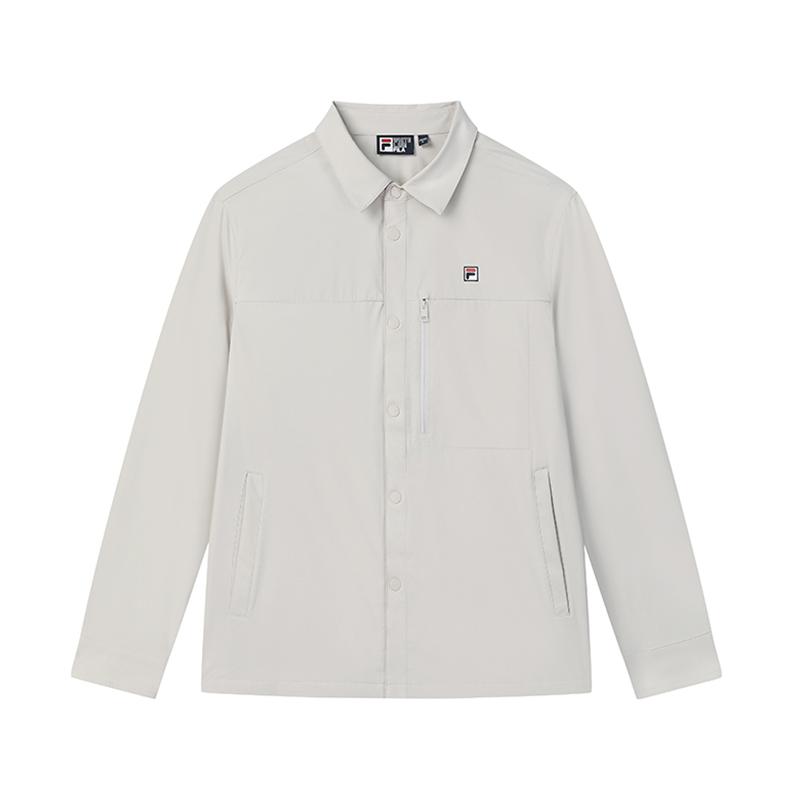 New FILA Shirt Men's Sky Wheat Beige F11M528404F-BG